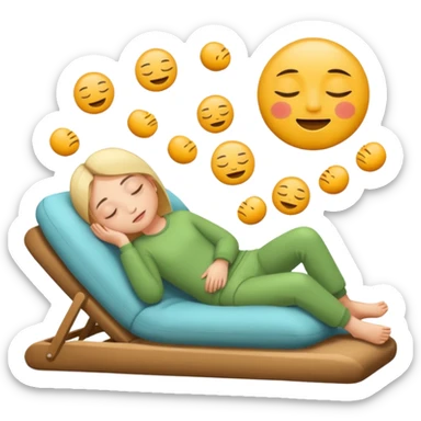 Relaxation sticker