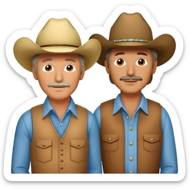 Alan Jackson with George strait sticker