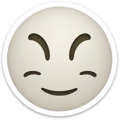 smiley face odd sticker