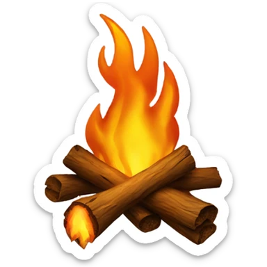 Bonfire emoji sticker