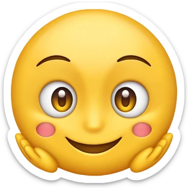 Emoji witj eyes crossed sticker