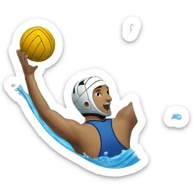 Water polo sticker