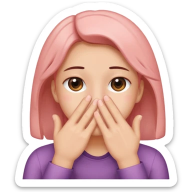 Quiero que sea 🫣 así y que esconda la letra M sticker