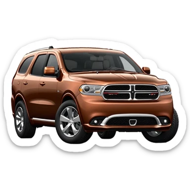 Dodge durango rt 2025 marrón  sticker