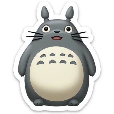 Totoro sticker