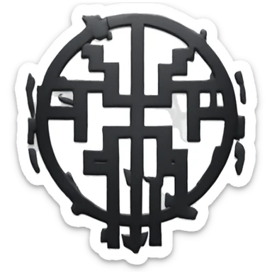 Rammstein logo sticker