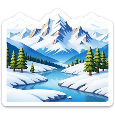 Alpine sticker