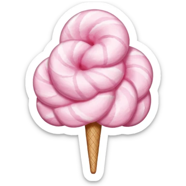 Cotton candy sticker