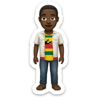 ghana sticker