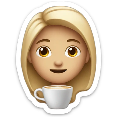 person-needing-coffee sticker