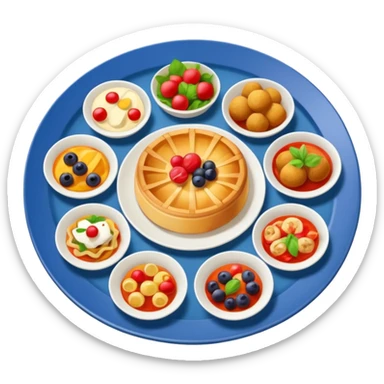 french dishes sticker