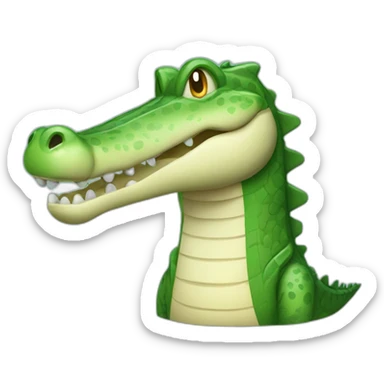 crocodile healthcare  sticker