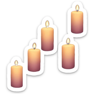 candle sticker