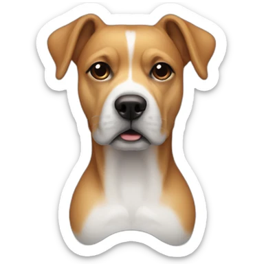 mans chest xray which contains a dog in it sticker