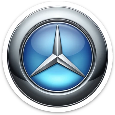 Mercedes Logo sticker