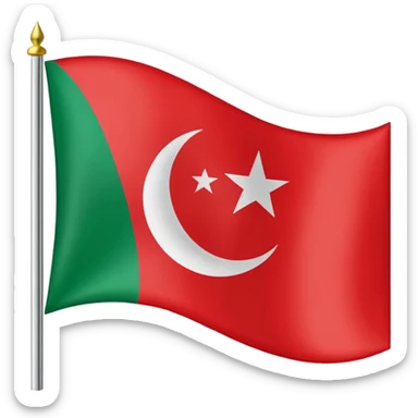 Flag of Western Sahara sticker