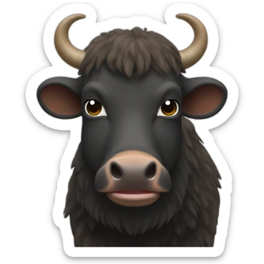 gaur gura sticker