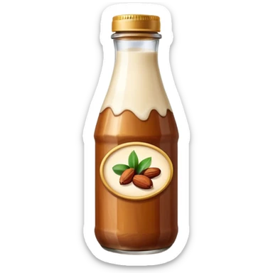 dates milk in a bottle sticker