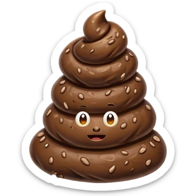 poop god sticker