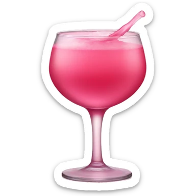Pink blended red I’ll drink sticker