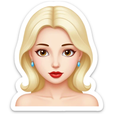 Realista coquette sticker