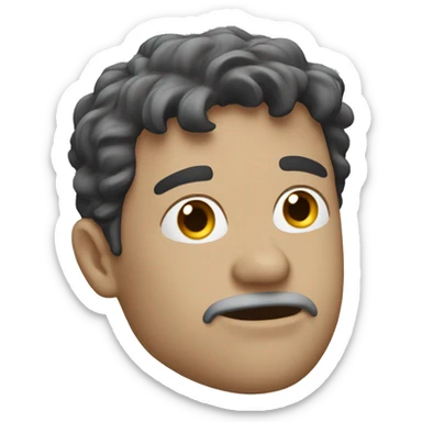 "I think its cam" sticker