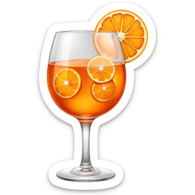 Aperol spritz sticker