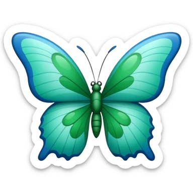 Créer un emoji représentant la Guadeloupe dans sa forme géographique réelle, vue du dessus sticker