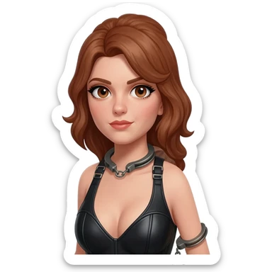 Bdsm women handcuffed behind back sticker