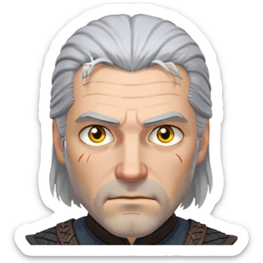Geralt od rivia sticker