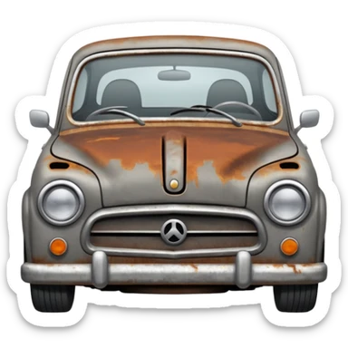 a crappy car sticker