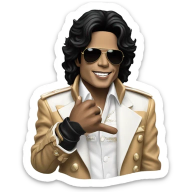 Micheal Jackson sticker