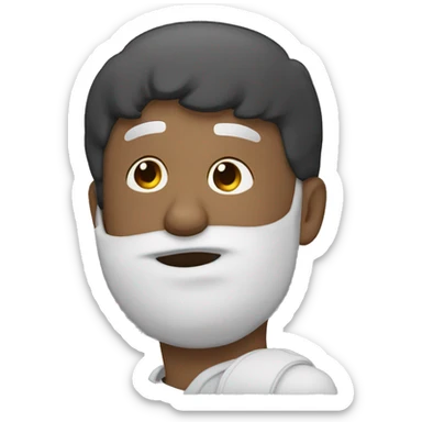 Papi qui dort sticker