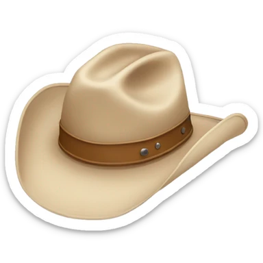 cowboy hat sticker