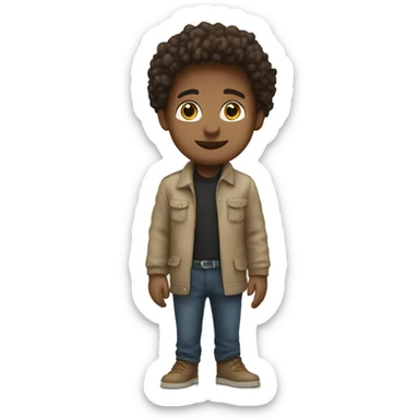 I'm standing near the Eiffel Tower sticker