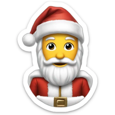 antman santa sticker