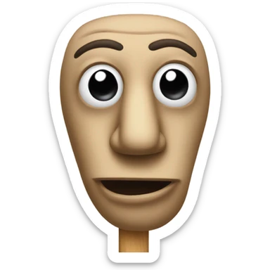 Pinocchio long nose sticker