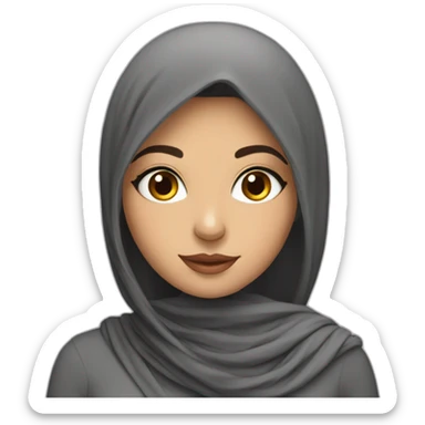 Pretty libanese girl sticker