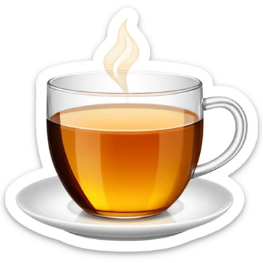  çay ince bardakta sticker