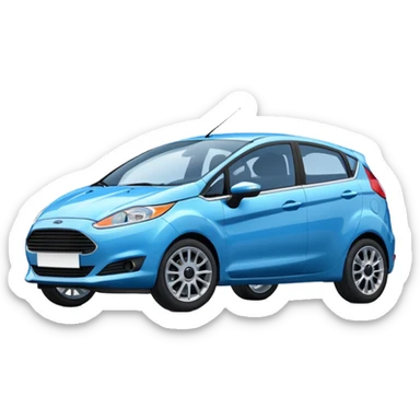 Car Ford fiesta sticker