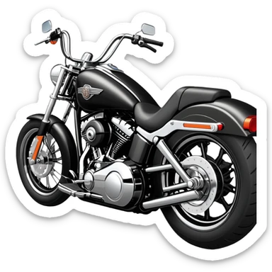 Harley Davidson Night Train sticker
