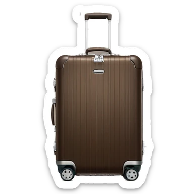 One Rimowa brown Essential Cabin luggage sticker