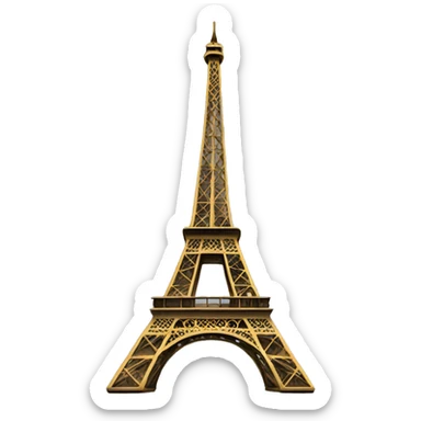 effeil tower sticker