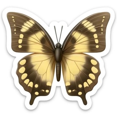 БАБОЧКА ИЗ АСТРЫ sticker