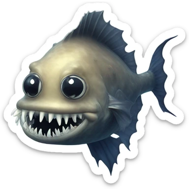 anglerfish sticker
