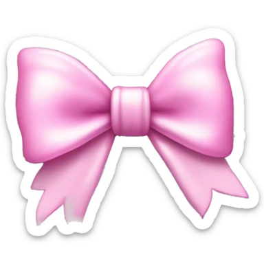 disco ball with light pink bow sticker