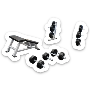 training gym sticker