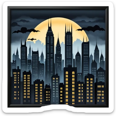 Gotham city  sticker