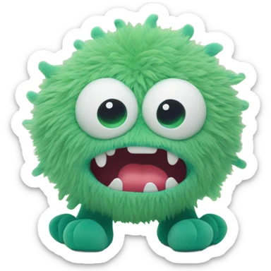 Jinx monster jellycat sticker