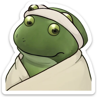 Slepping miffy sticker